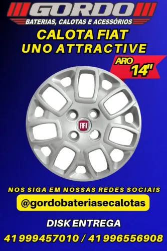 jogo de calota aro 14  fiat . calotas novas para roda de ferro .  vario modelos 