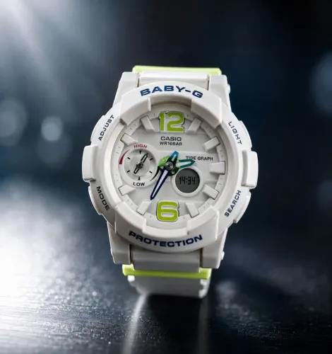Relógio Casio Baby-G BGA-180-7B2 FEMININO original.<br>