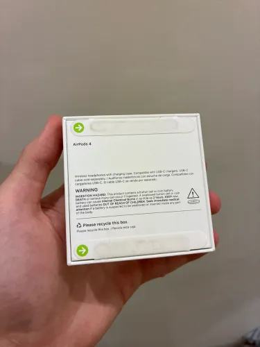 AirPods 4 s/ANC (para sair rápido)