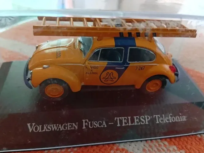 Miniatura Volkswagen Fusca Telesp
