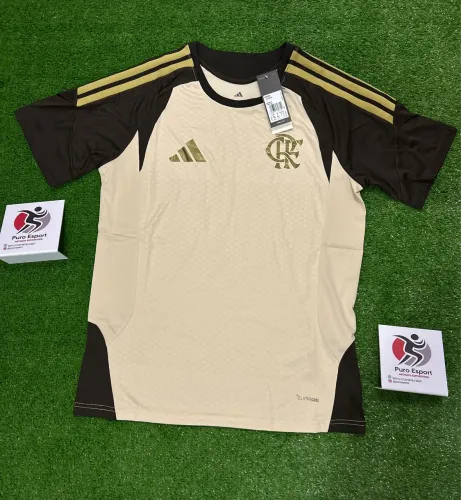 Camisa do Flamengo treino Dourada