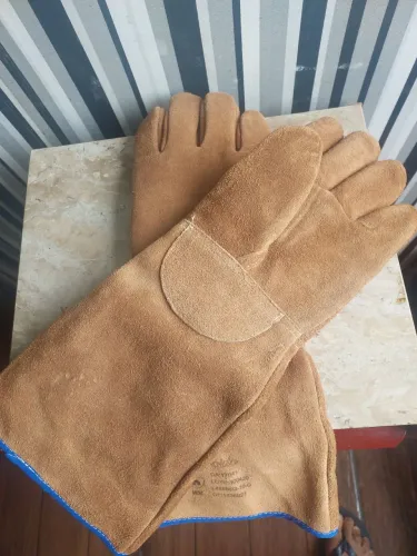 Luvas de couro para forno ( luva termica)