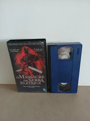 Fita Vhs O Massacre da Serra Elétrica - Remake - Dublado - Raridade