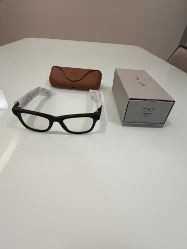 Óculos Ray-Ban Meta Gen-2 Wayfarer Preto Fosco Lente Transparente