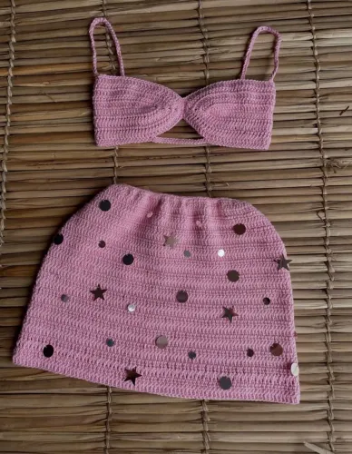 Conjunto de croche