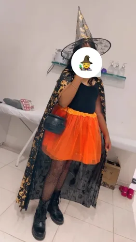 Fantasia de Bruxa hallowen