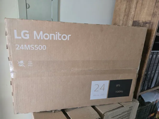Monitor 24pol Gamer LG IPS Full Hd 1080p 100hz. Novo lacrado.