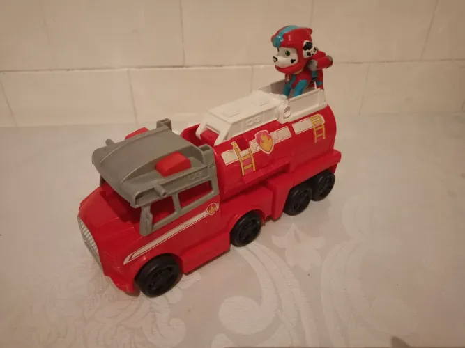 Caminhão de Bombeiros Big Truck Pups do Marshall