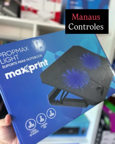 Suporte de Notebook com 2 Hélices de ventilação 