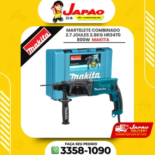 Martelete Combinado 2.7 Joules 2.8kg Hr2470 800w Oferta Por Tempo Limitado