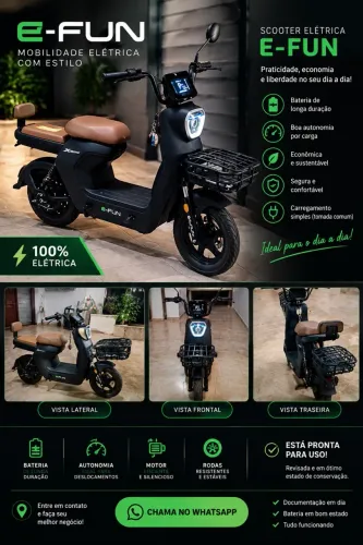 Dou scoooter como parte pagamento carro barato
