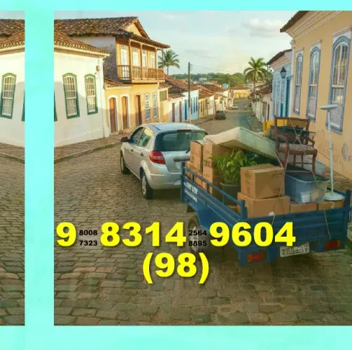 FRETE BARATO? FAÇO AGORA COM O MATHEUS 98 9\8314\9604. ACEITA VIAGENS?