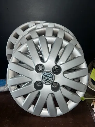 4 Calotas Originais Gol G3 Prata