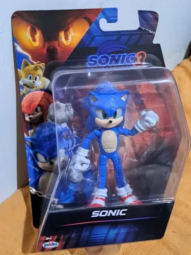 Sonic boneco original Sonic 3 Lacrado