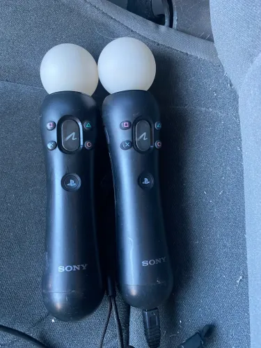Controle Joystick sem Fio Sony PlayStation 4 move preto
