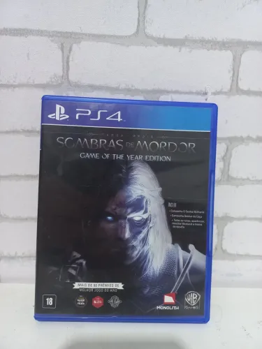 Jogo PS4 / Sombras de Mordor / Original