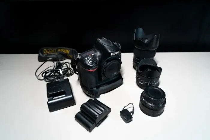 Kit completo Nikon D600 + Grip e Lentes