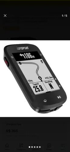 Ciclocomputador IGPSPORT BSC200 GPS | Completo na Caixa | Semi Novo