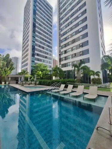 Aluguel Lindo Apt 34m² 1Qt Td Mobiliado e Projetado, Lazer Comp, Academia, Exc Localiz no