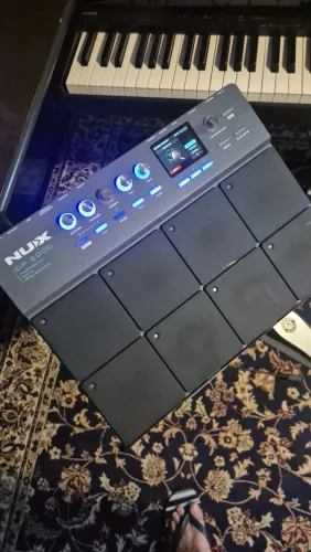 Kit Bateria Eletronica com NUX DP 2000 + Bumbo e Pedal