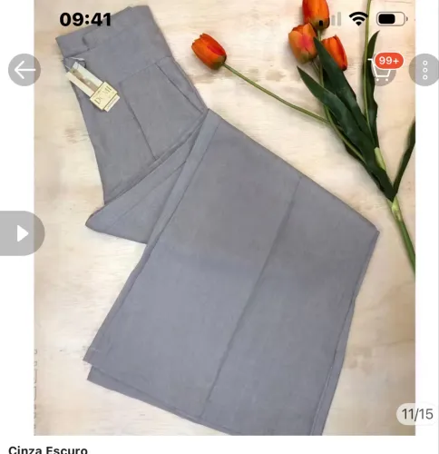 Calça linho 50,00