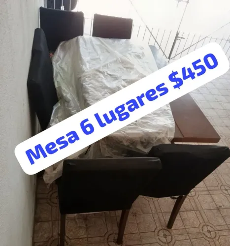 Mesa 6 lugares