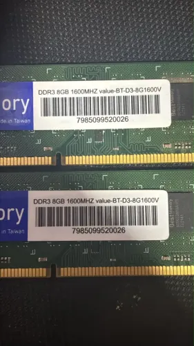 memória ddr3 2x8gb 