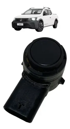 Sensor Estacionamento Traseiro Vw Saveiro 2025 5q0919275b Preto