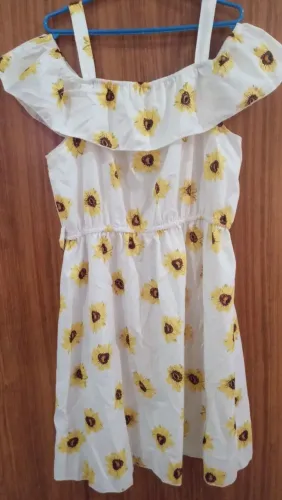 Vestido girassol 
