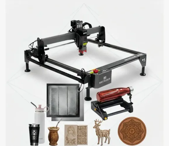 Maquina de gravação e corte a laser
