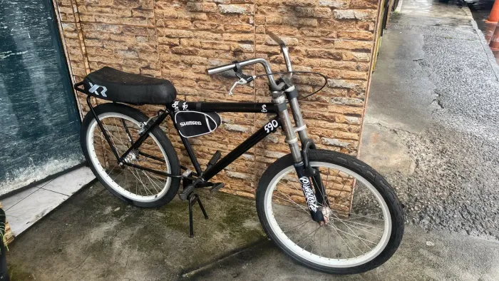 Bicicleta Motorizada Projeto 90cc - Base Pronta para Motor