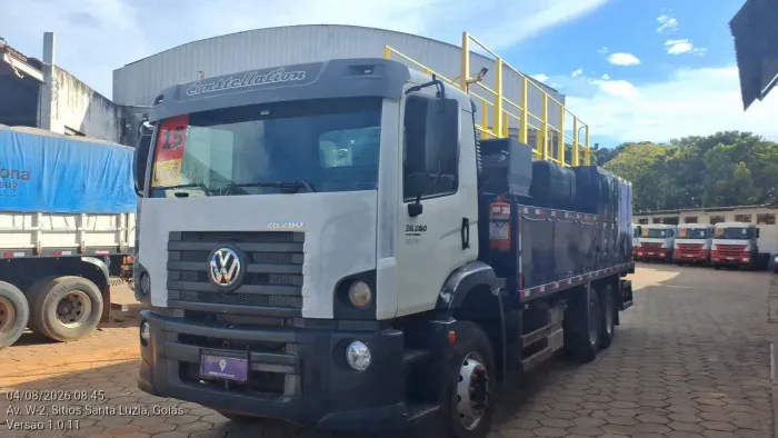 Volkswagen 26.280 E Constel. 6x4 2p (diesel)(E5) 2014/2015 Vamos Seminovos Goiania
