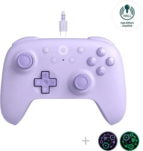 ? CONTROLE 8BITDO ULTIMATE 2C - ROXO
