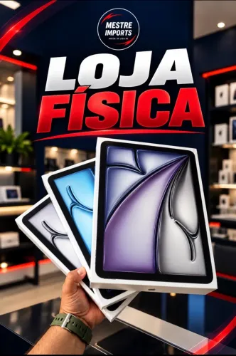 IPAD AIR M4 128GB WIFI (NOVO) LACRADO - MENOR VALOR |LOJA FÍSICA|