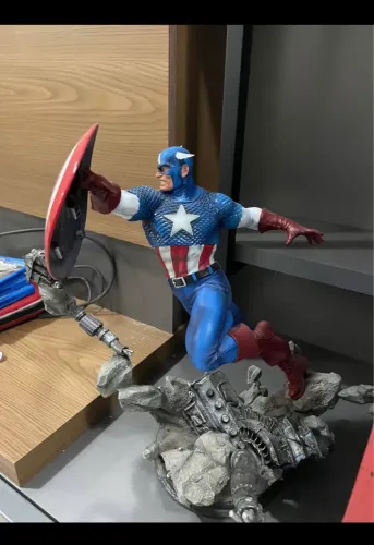 Captain America Fine Art - Marvel Universe 