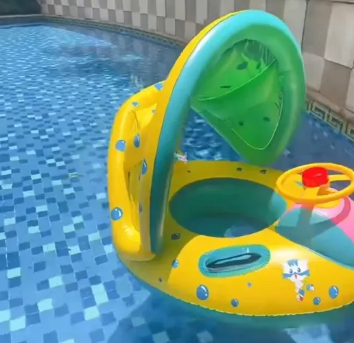Boia bebê barquinho