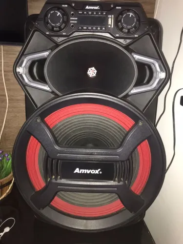 Caixa de som Amvox 850w