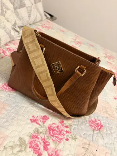 Bolsa luz da lua caramelo