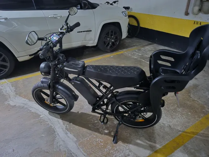 Bicicleta Elétrica V8 1000w
