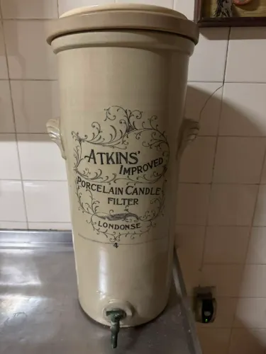 Baixou o preço do Filtro de água em cerâmica 