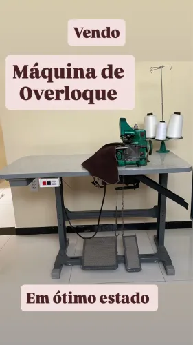 Máquina de overloque 
