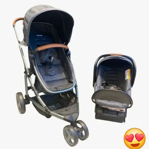Carrinho Travel System Trio Infanti - Apenas 10 Meses De Uso