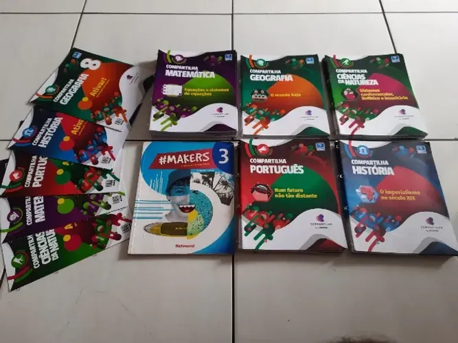 Livros do 8° ano Editora Moderna Coleção Completa 