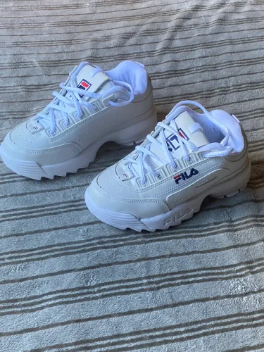 Tenis Fila Disruptor 2 Branco Feminino Novo
