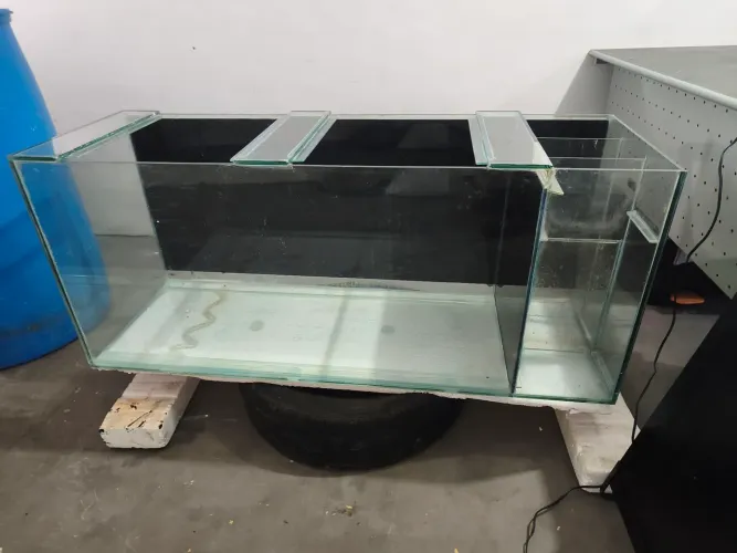 Aquário com sump 1,20*50*40