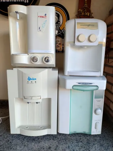 Lote 4 bebedores Brastemp, Polar, Master Frio e Fonty