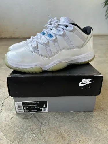 tênis jordan 11 low retro legend blue original com caixa