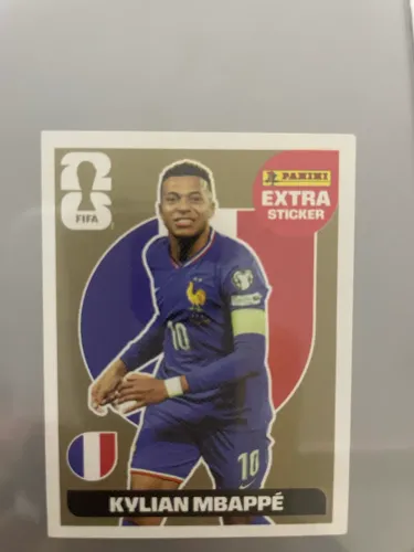 Figurinha ou carta mbappe