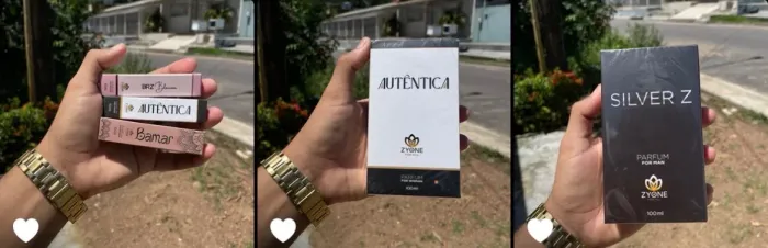 Perfumes inspirados em fragrâncias famosas