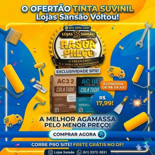 ARGAMASSA AC 3 COLA TUDO CIMENTMIX